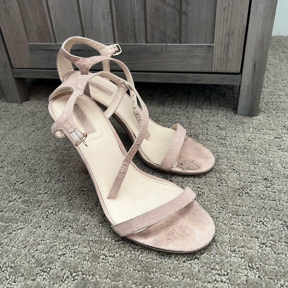 Strappy heels
